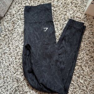 Black gymshark leggings